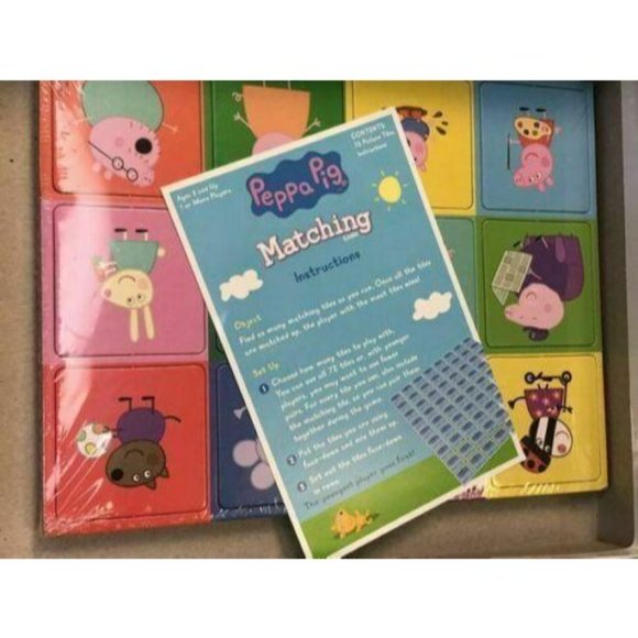 Wonder Forge Peppa Pig Matching game BRAND NEW! - Picture 3 of 3